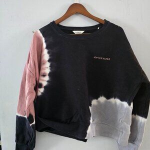ELEVEN PARIS TIE DYE Sweatshirt 100% Cotton size L
